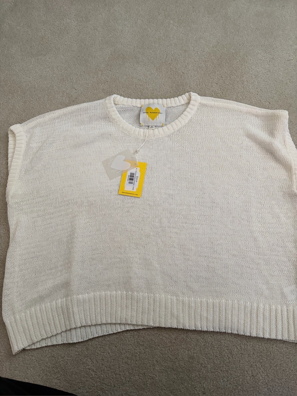 Kerri Rosenthal Summer Vestie Sweater
